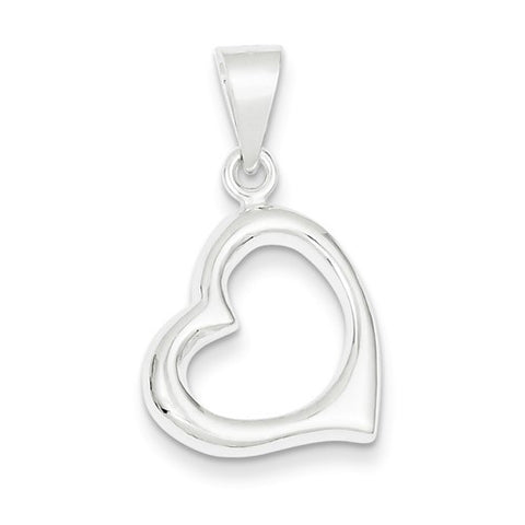 Sterling Silver Heart pendant, Adorable Pendants for Necklace