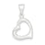 Sterling Silver Heart pendant, Adorable Pendants for Necklace