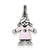 Girl Charm in Sterling Silver