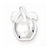 Sterling Silver Apple Pendant, Pendants for Necklace