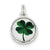 Sterling Silver Four Leaf Clover Charm hide-image