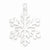 Sterling Silver Snowflake pendant, Alluring Pendants for Necklace