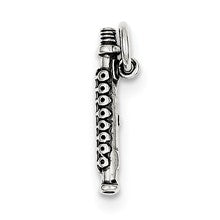 Sterling Silver Antique Flute Charm hide-image