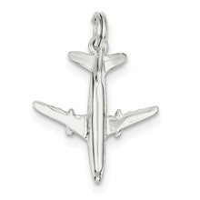 Sterling Silver Airplane Charm hide-image
