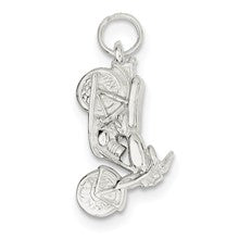 Sterling Silver Motorcycle Charm hide-image