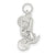 Sterling Silver Motorcycle Charm hide-image