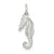 Sterling Silver Seahorse Charm hide-image