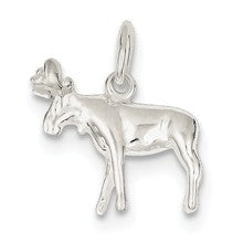 Sterling Silver Moose Charm hide-image