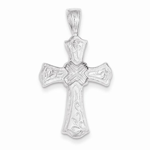 Sterling Silver Cross Pendant, Charm