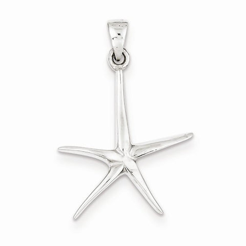 Sterling Silver Starfish pendant, Exquisite Pendants for Necklace