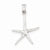 Sterling Silver Starfish pendant, Exquisite Pendants for Necklace