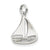 Sterling Silver Sailboat Charm hide-image