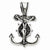 Sterling Silver Antiqued Mariner's Crucifix Pendant, Pendants for Necklace