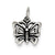 Antique Butterfly Charm in Sterling Silver