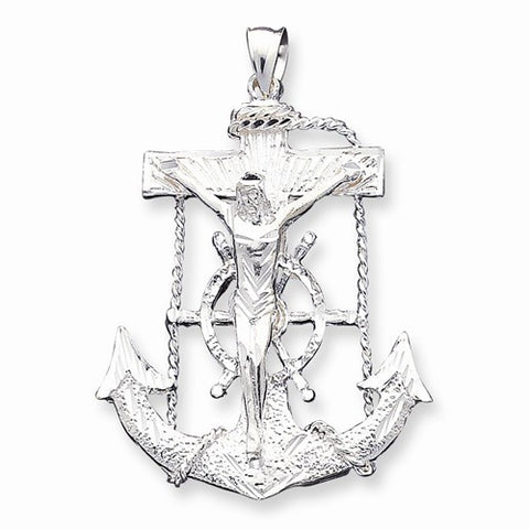 Sterling Silver Mariner Cross pendant, Alluring Pendants for Necklace