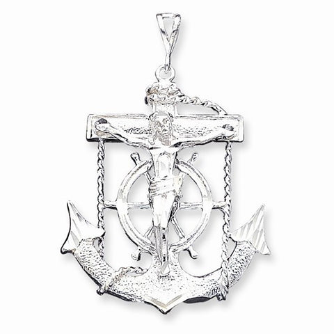 Sterling Silver Mariner Cross pendant, Beautiful Pendants for Necklace