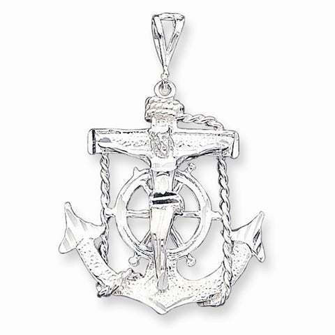Sterling Silver Mariner Cross pendant, Pendants for Necklace