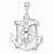 Sterling Silver Mariner Cross pendant, Pendants for Necklace