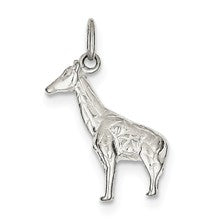 Sterling Silver Giraffe Charm hide-image