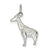 Sterling Silver Giraffe Charm hide-image
