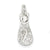 Fancy Cat Charm in Sterling Silver