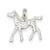 Horse Charm in Sterling Silver