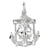 Sterling Silver Mariner Cross Pendant, Classy Pendants for Necklace