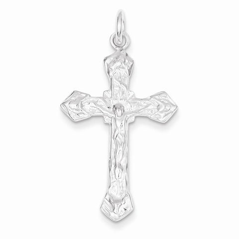 Sterling Silver Crucifix Pendant, Dazzling Pendants for Necklace