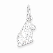 Sterling Silver Polished Dog Charm hide-image