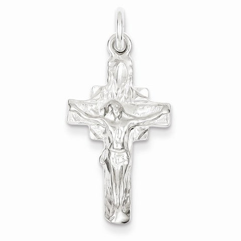 Sterling Silver Crucifix Pendant, Exquisite Pendants for Necklace