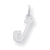Sterling Silver Small Script Initial J Charm hide-image