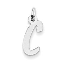 Sterling Silver Medium Initial C Charm hide-image