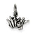 Sterling Silver Antique Bowling Ball and Pins Charm hide-image