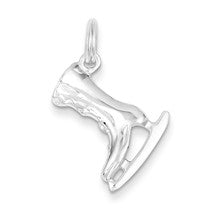 Sterling Silver Ice Skate Charm hide-image