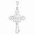 Sterling Silver INRI Crucifix Pendant, Fine Pendants for Necklace