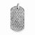 Sterling Silver Dog Tag Pendant, Pendants for Necklace