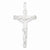 Sterling Silver Crucifix pendant, Stylish Pendants for Necklace
