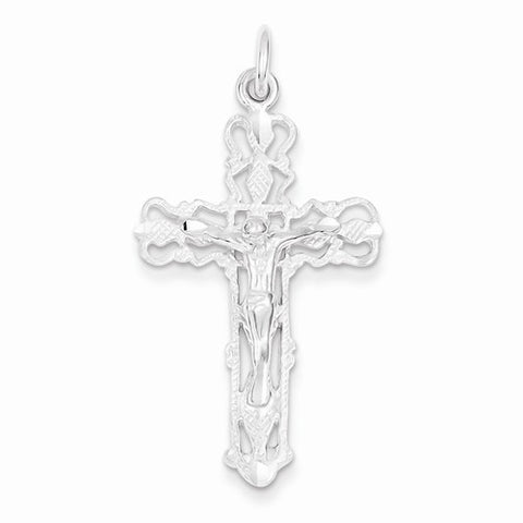 Sterling Silver Crucifix Pendant, Charm