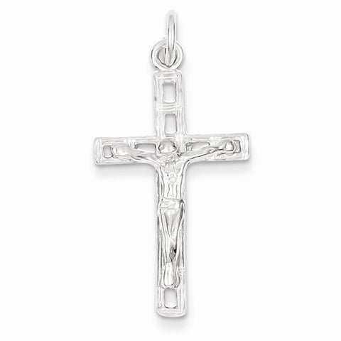 Sterling Silver Crucifix Pendant, Exquisite Pendants for Necklace