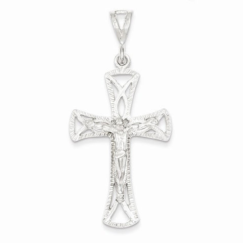 Sterling Silver Crucifix pendant, Fine Pendants for Necklace