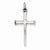 Sterling Silver Antiqued Nail Cross pendant, Lovely Pendants for Necklace