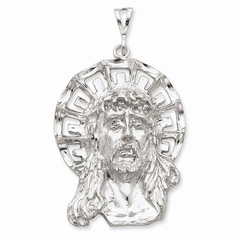 Sterling Silver Ecce Homo Pendant, Pendants for Necklace