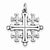Sterling Silver Antiqued Jerusalem Cross Pendant, Pendants for Necklace