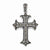 Sterling Silver Marcasite Cross pendant, Charm