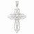 Sterling Silver CZ Filigree Cross pendant, Alluring Pendants for Necklace