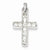 Sterling Silver CZ Latin Cross pendant, Delightful Pendants for Necklace