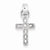 Sterling Silver CZ Latin Cross pendant, Pendants for Necklace