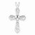 Sterling Silver CZ Passion Cross pendant, Classy Pendants for Necklace