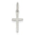 Sterling Silver Polished Latin Cross Charm hide-image