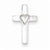 Sterling Silver Small Cross Pendant, Pendants for Necklace